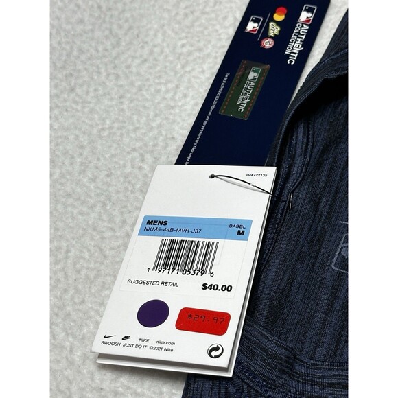 Seattle Mariners Nike Shirt MLB Baseball Team Center Swoosh Mens Medium NKM5 NWT - Picture 6 of 10